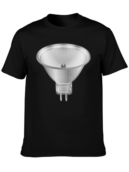MR16 Halogen Light Bulb Graphic T-Shirt