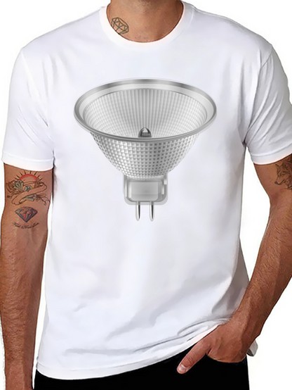 MR16 Halogen Light Bulb Graphic T-Shirt