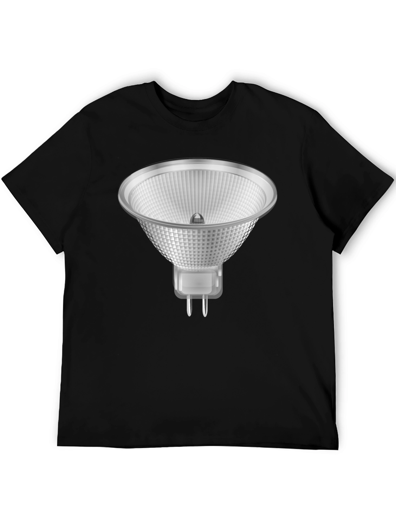 MR16 Halogen Light Bulb Graphic T-Shirt