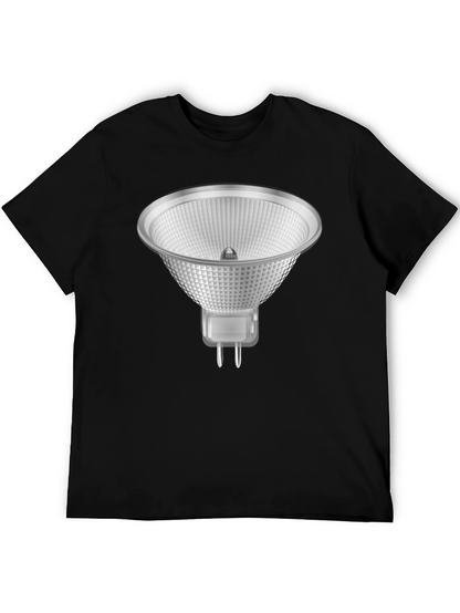 MR16 Halogen Light Bulb Graphic T-Shirt