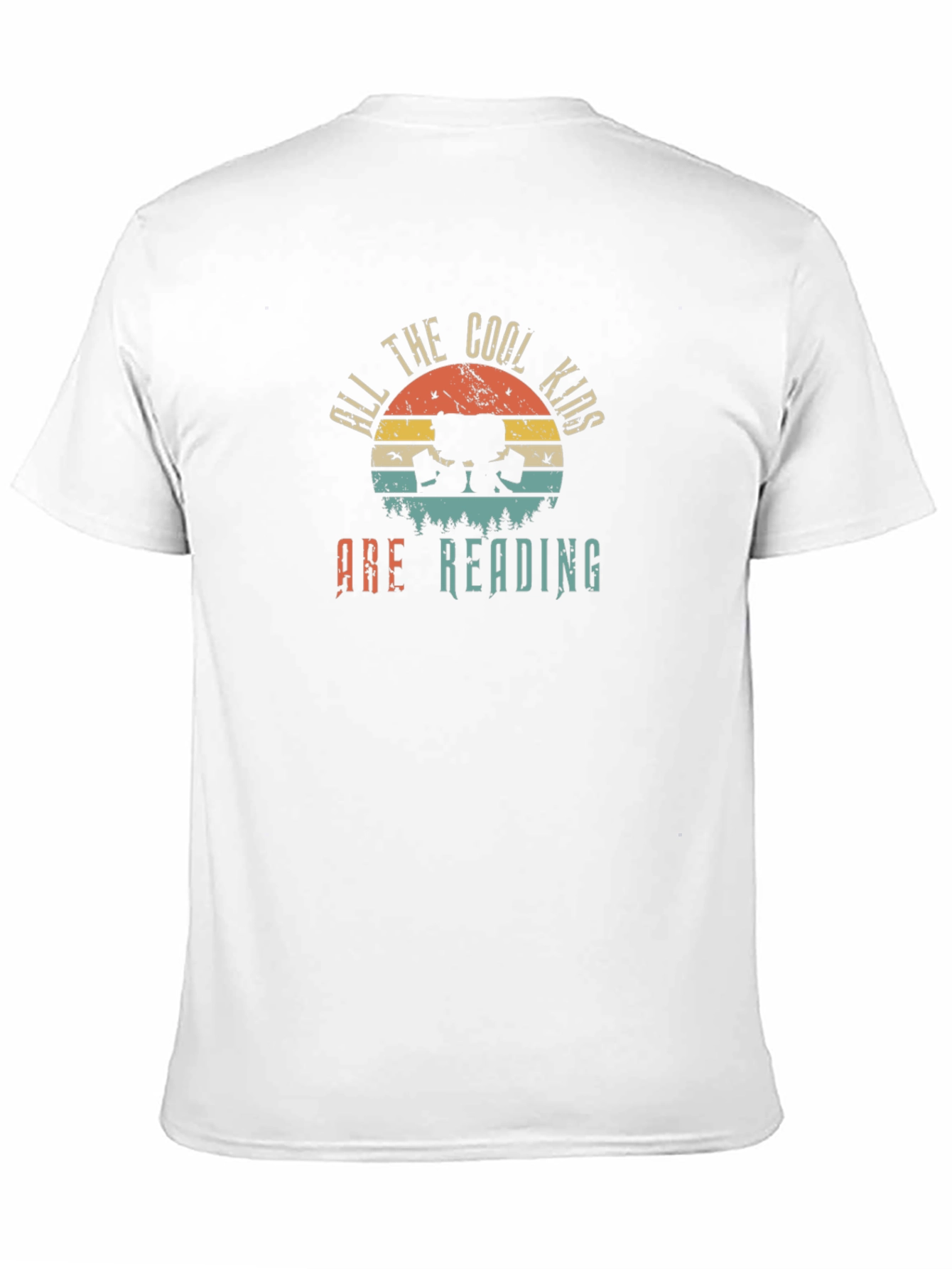 Cool Kids Reading T-Shirt Black Unisex