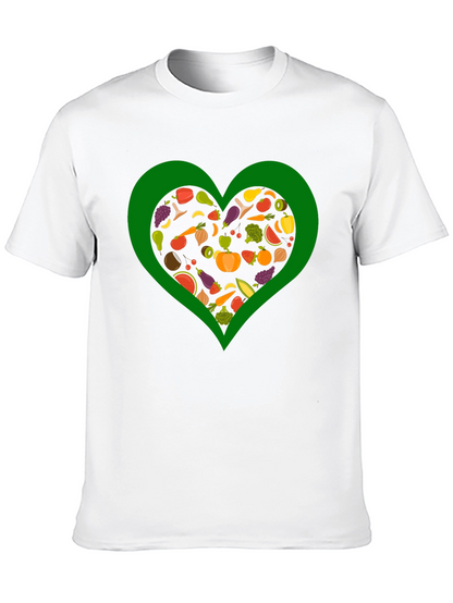 Love Fruits & Veggies Graphic T-Shirt