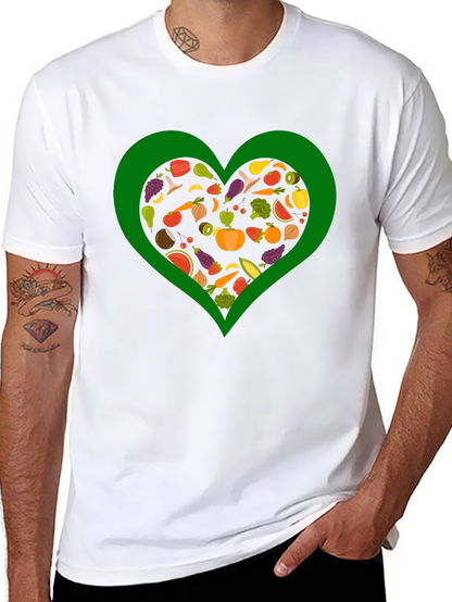 Love Fruits & Veggies Graphic T-Shirt