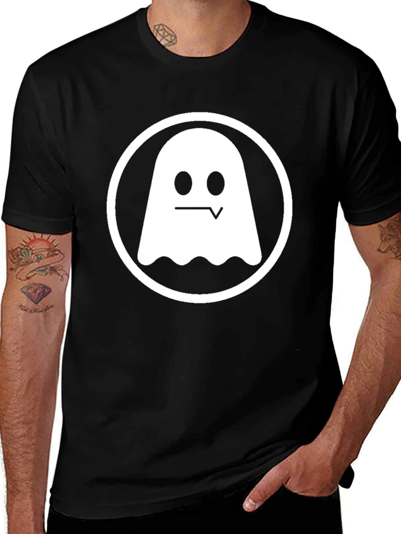 Ghost Graphic T-Shirt - Spooky Season