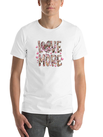 Love More Graphic Tee - Valentines Day