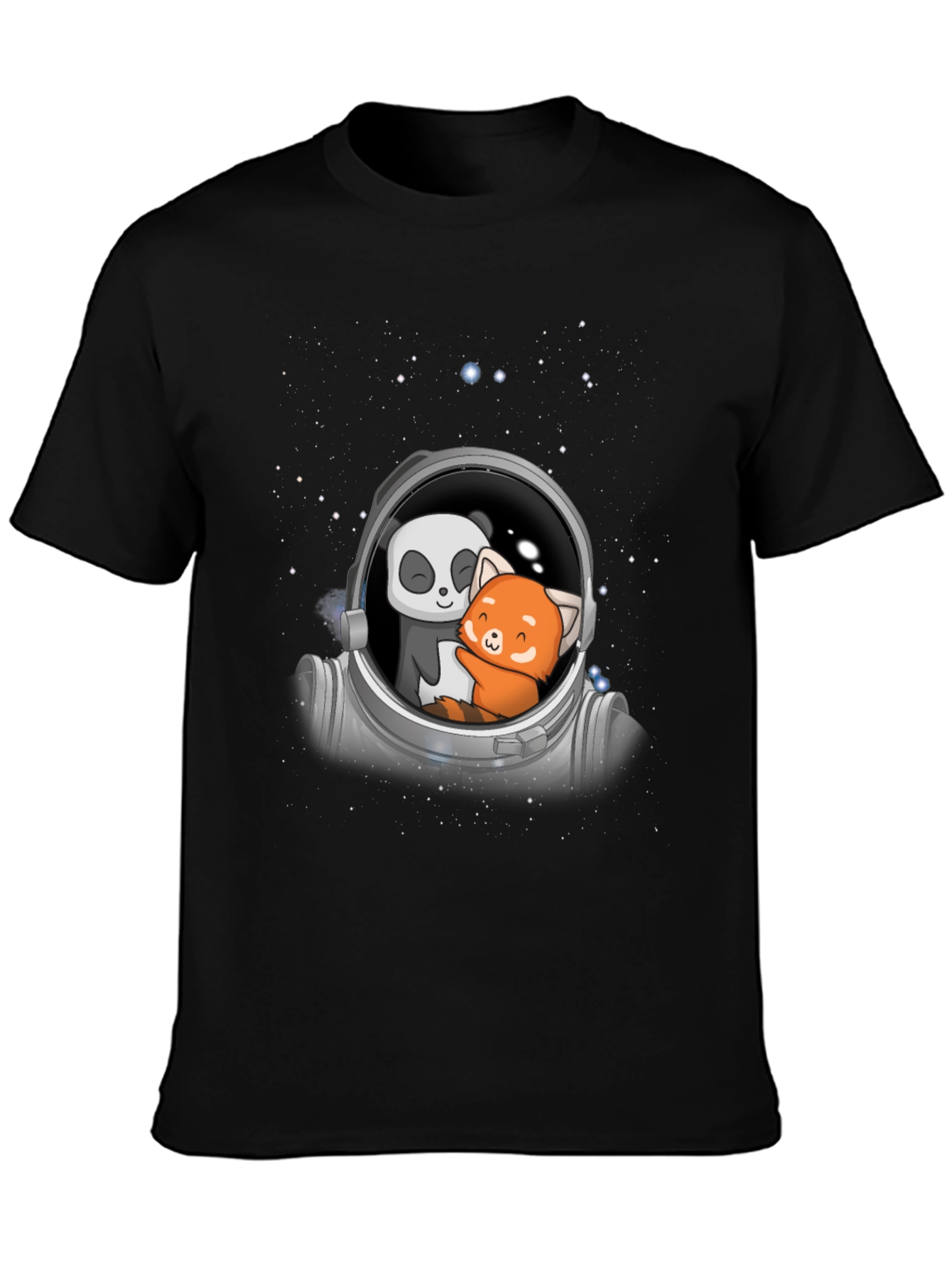 Astronaut Panda & Red Panda T-Shirt