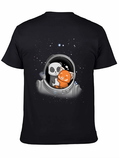 Astronaut Panda & Red Panda T-Shirt