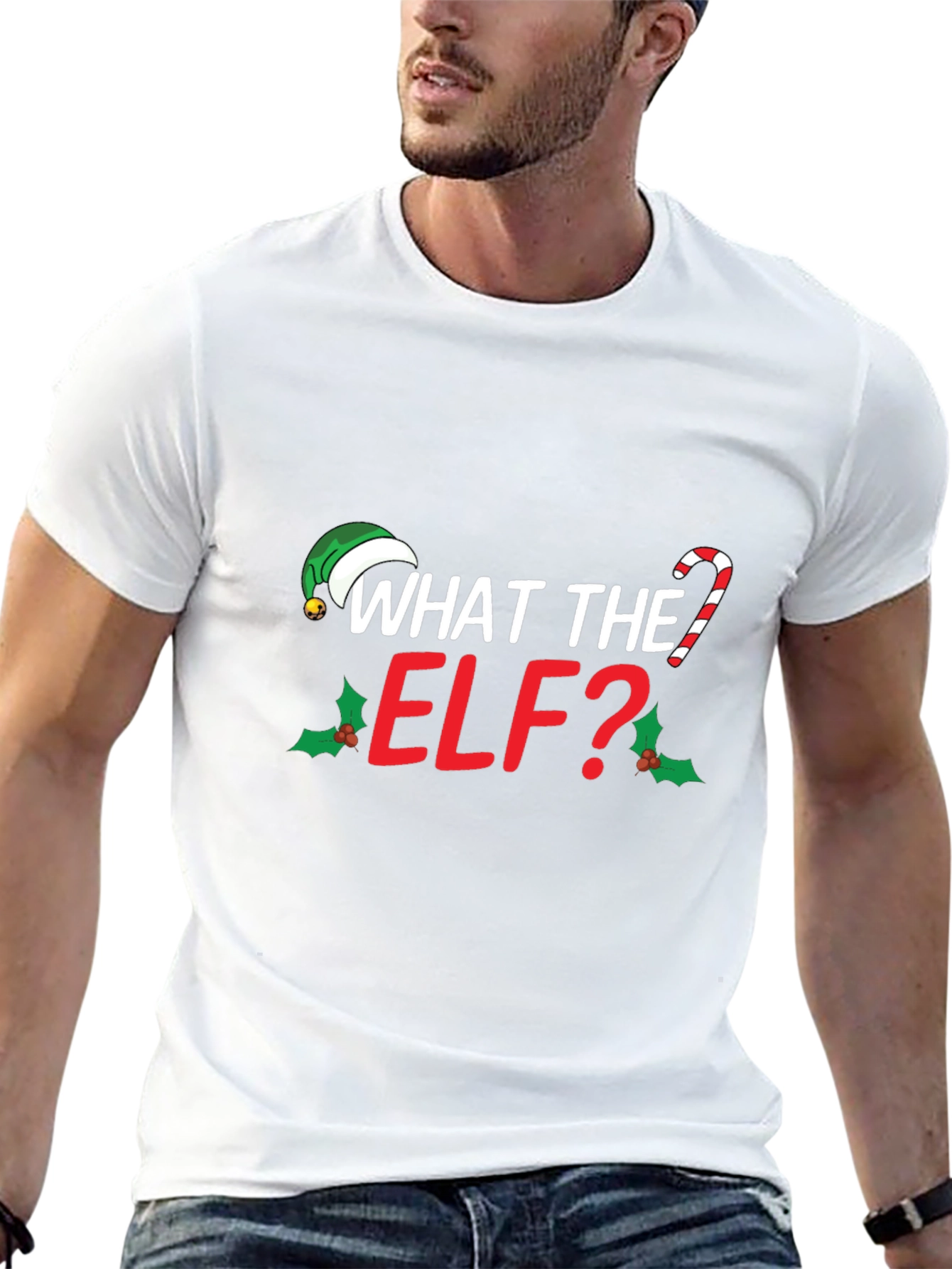 What the Elf? Holiday Graphic Tee