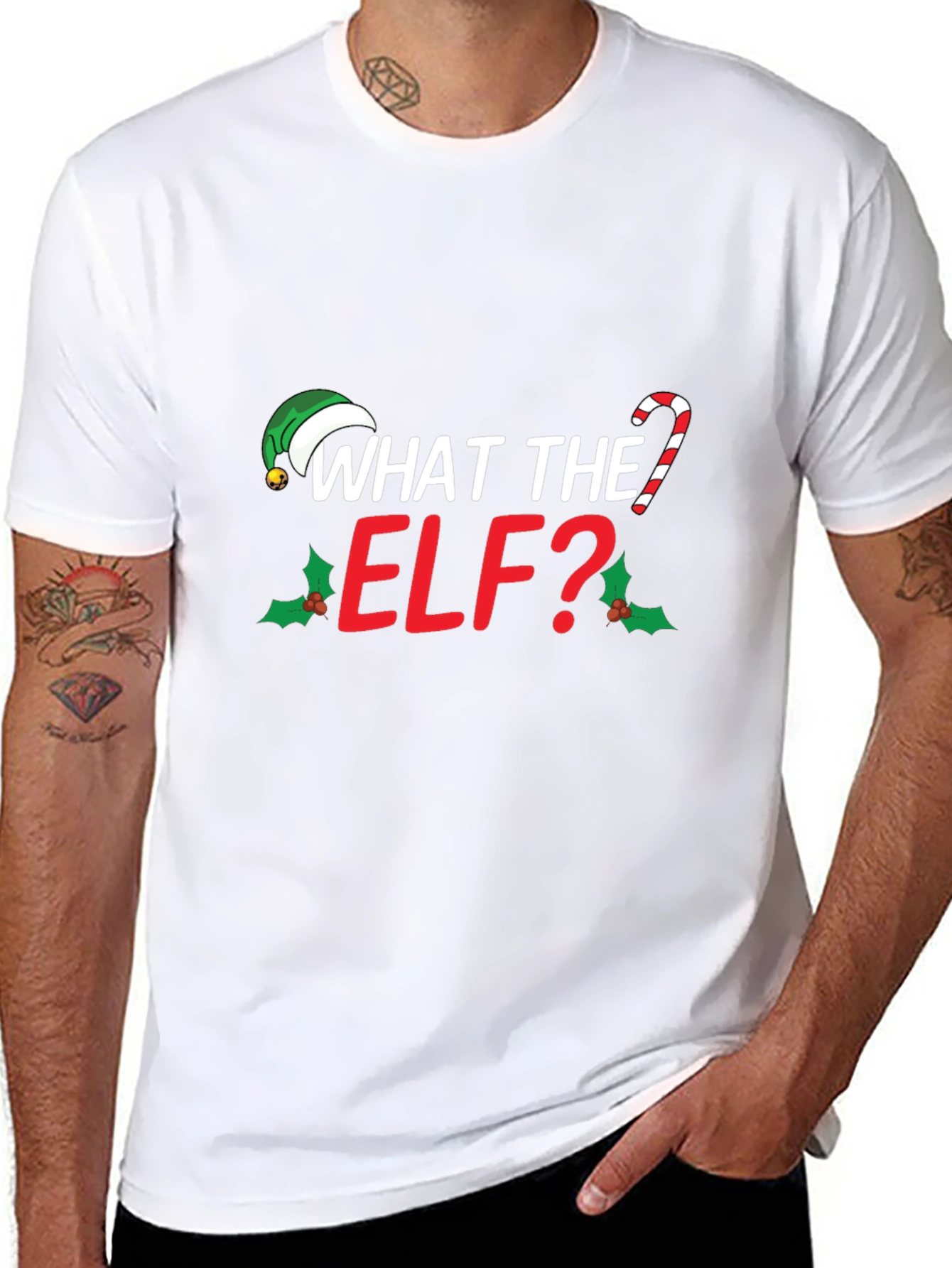 What the Elf? Holiday Graphic Tee