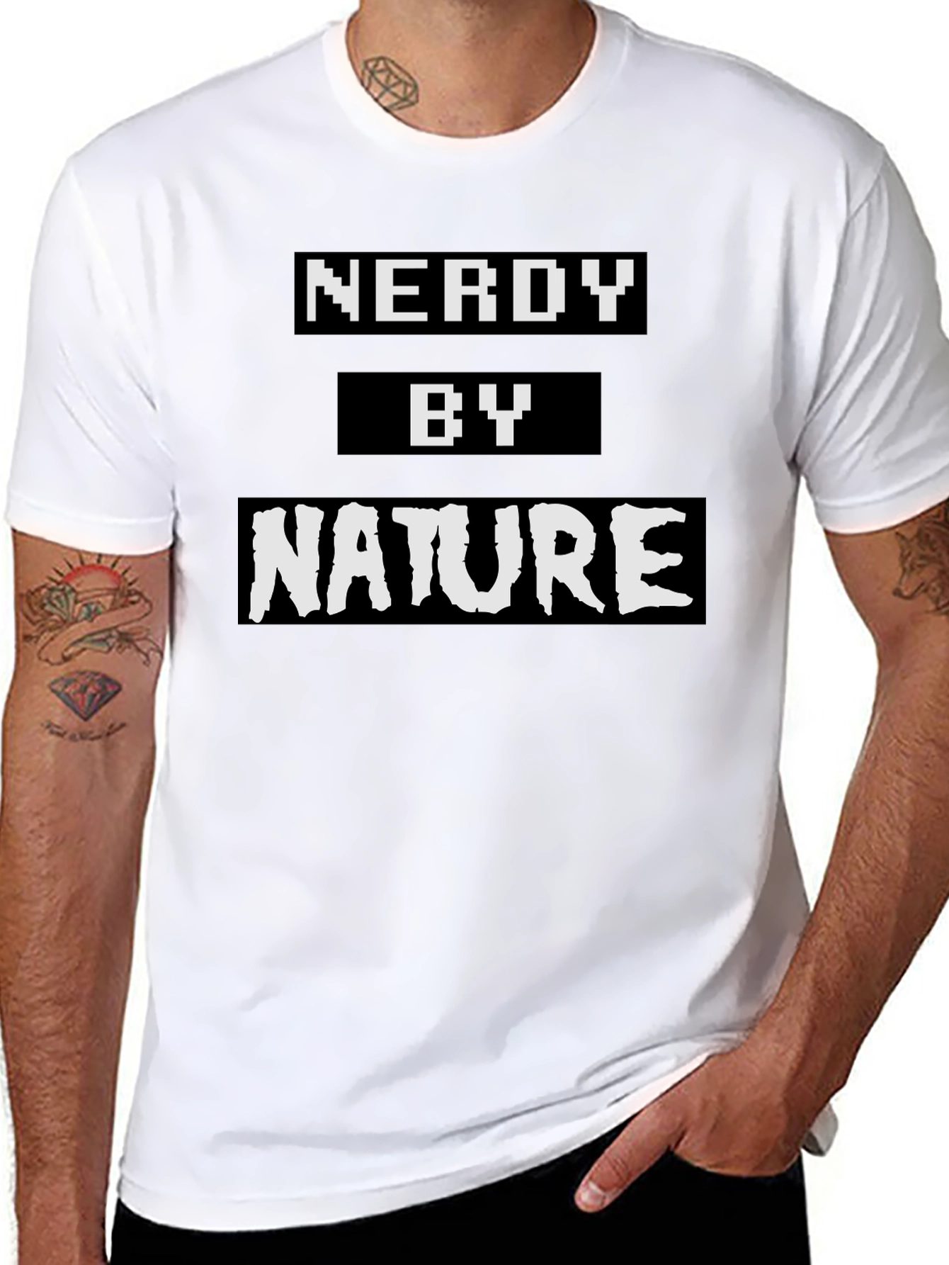 Nerdy By Nature Graphic Tee