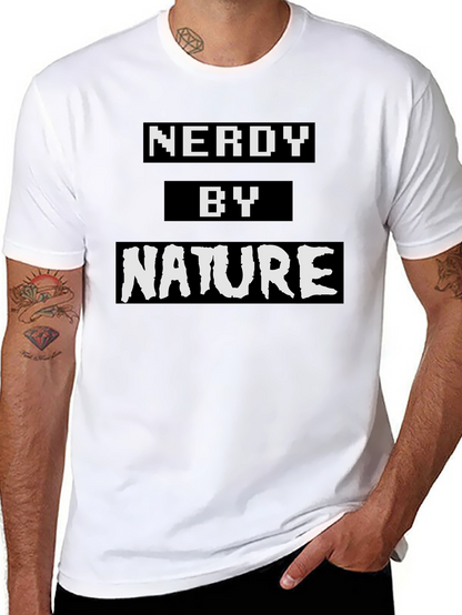 Nerdy By Nature Graphic Tee