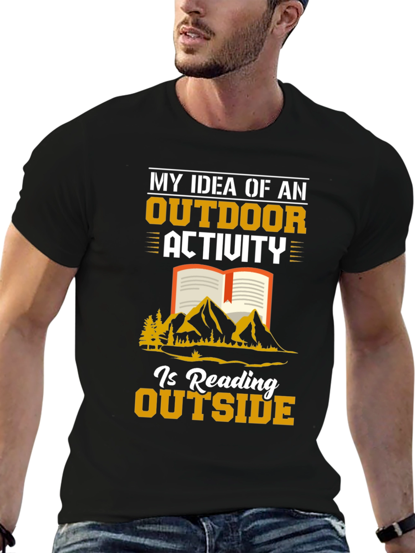Outdoor Activity Reading T-Shirt