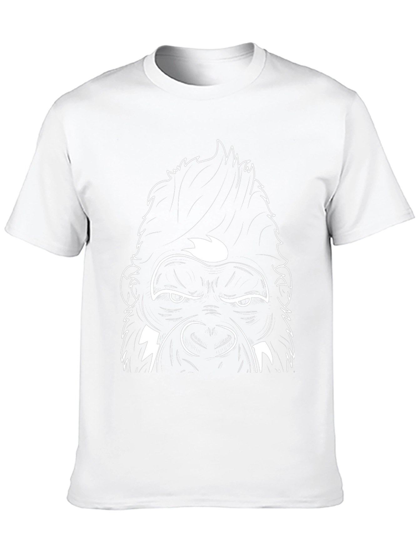 Black Gorilla Graphic Tee - Bold Streetwear Style