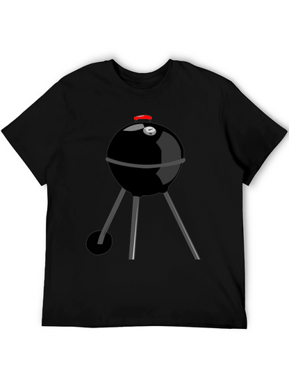 BBQ Grill Graphic Tee - Summer Cookout T-Shirt