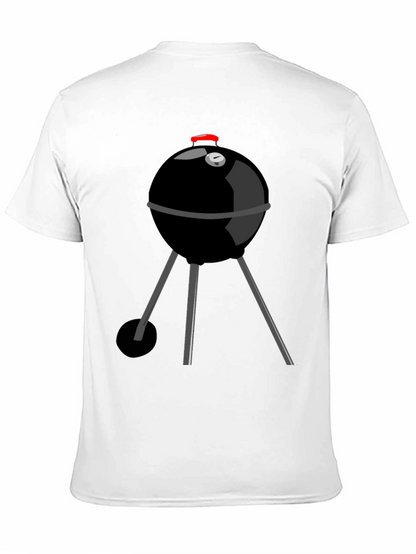 BBQ Grill Graphic Tee - Summer Cookout T-Shirt
