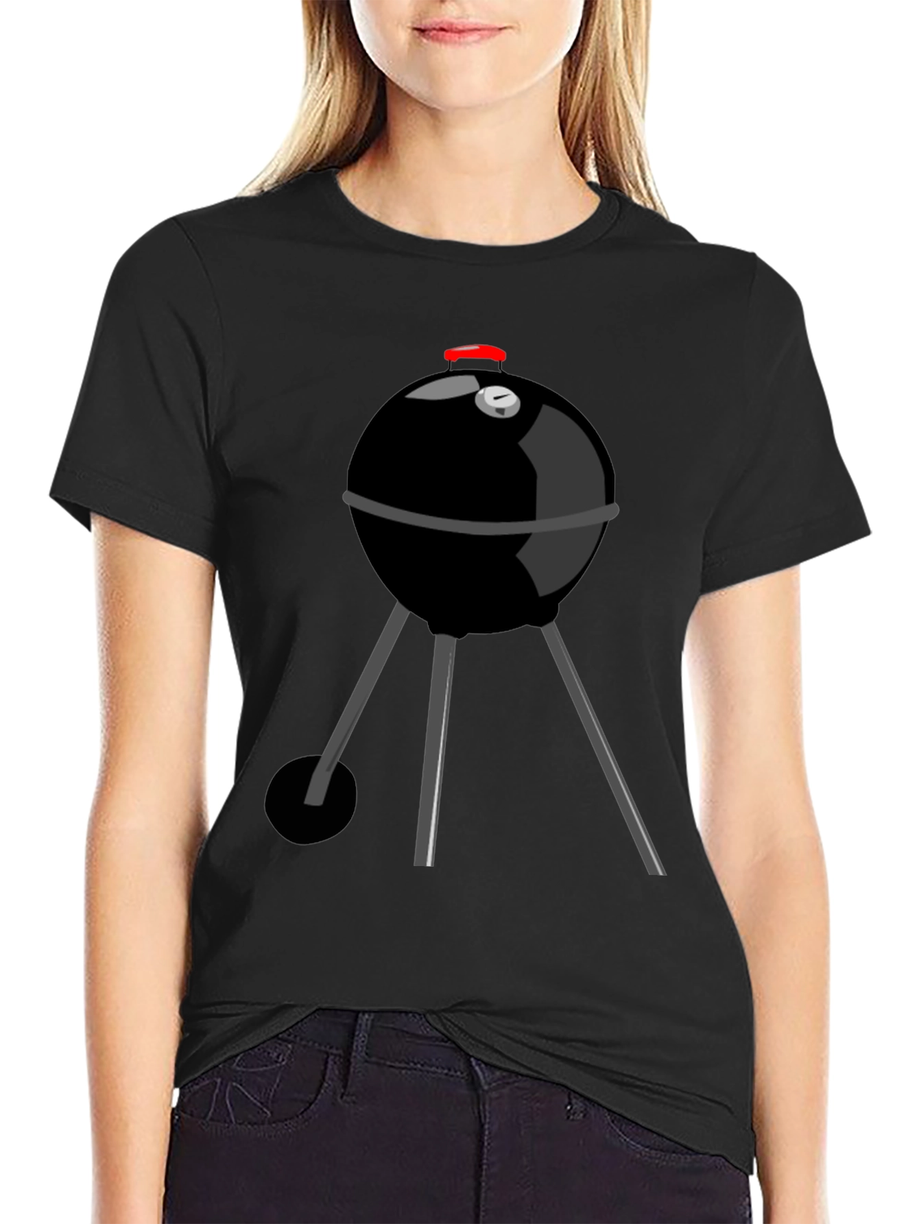 BBQ Grill Graphic Tee - Summer Cookout T-Shirt