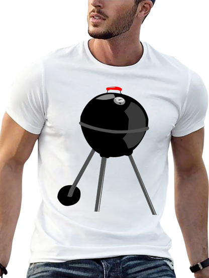 BBQ Grill Graphic Tee - Summer Cookout T-Shirt