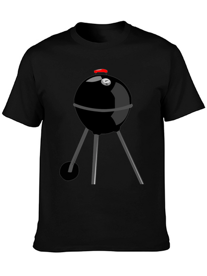 BBQ Grill Graphic Tee - Summer Cookout T-Shirt