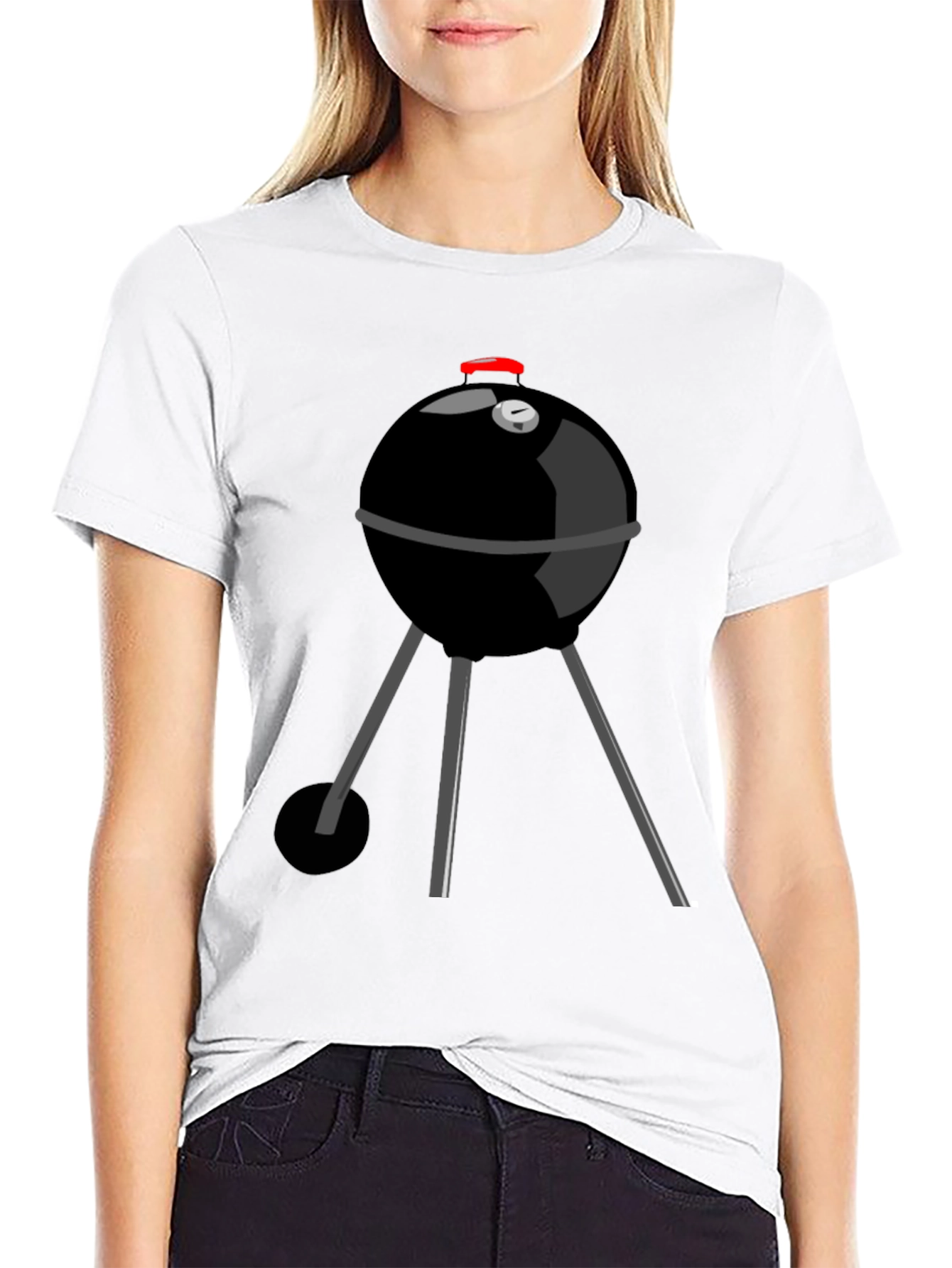 BBQ Grill Graphic Tee - Summer Cookout T-Shirt
