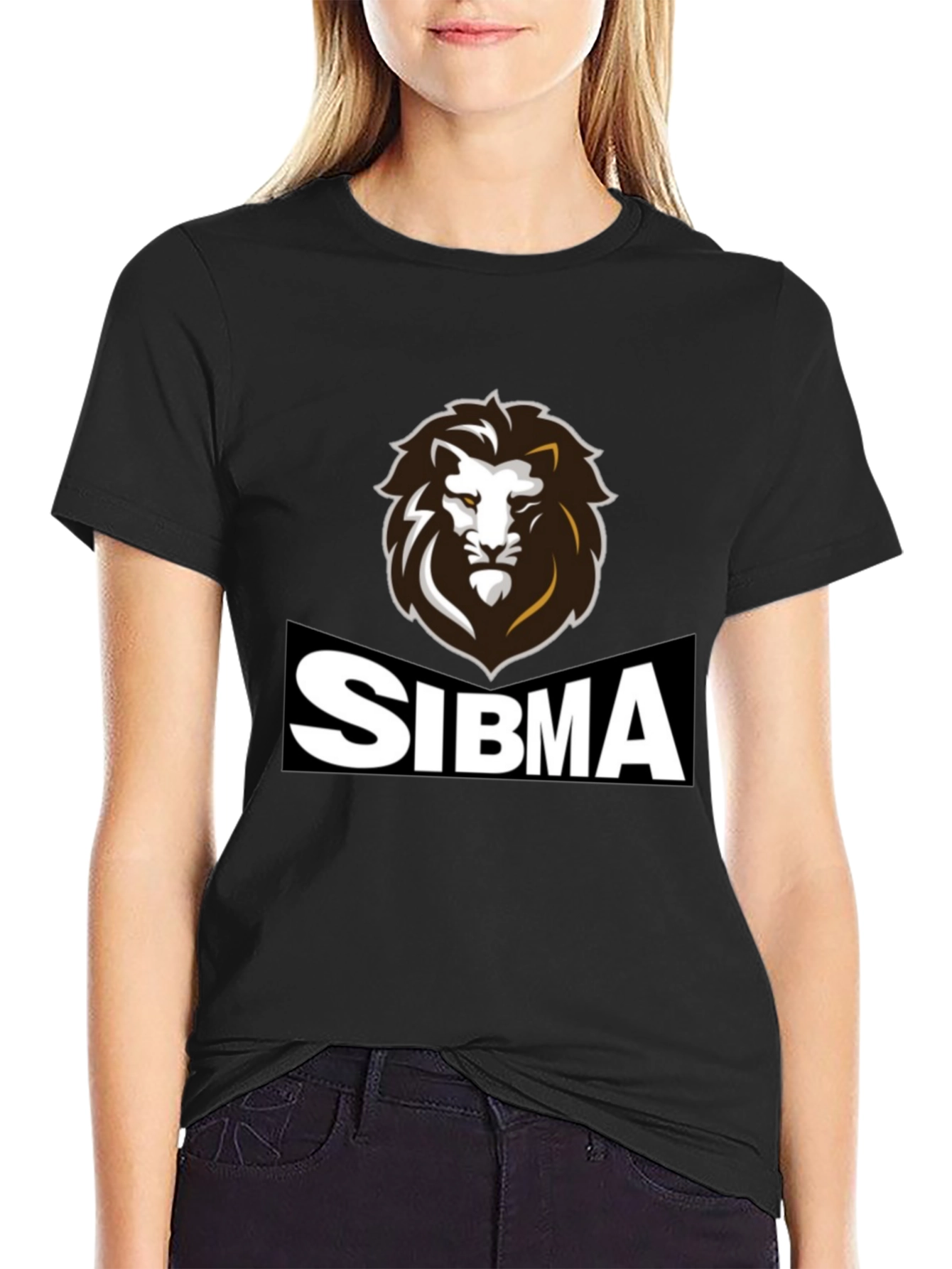 SIEMA Lion Graphic T-Shirt - Black