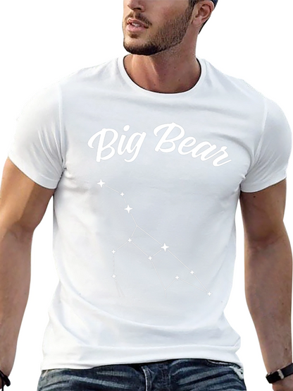 Big Bear Constellation Graphic T-Shirt - Black