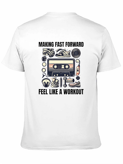 Retro Workout Cassette Tape T-Shirt