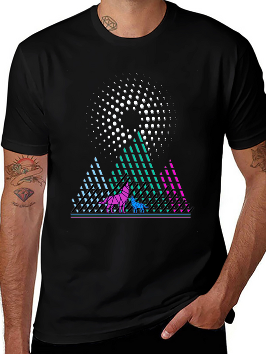 Geometric Wolves T-Shirt