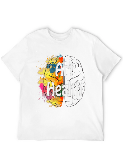 Art Health Brain Graphic T-Shirt