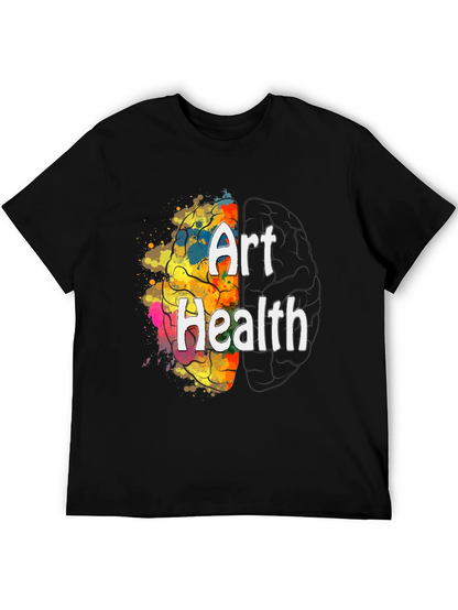Art Health Brain Graphic T-Shirt
