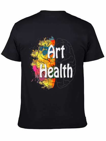 Art Health Brain Graphic T-Shirt