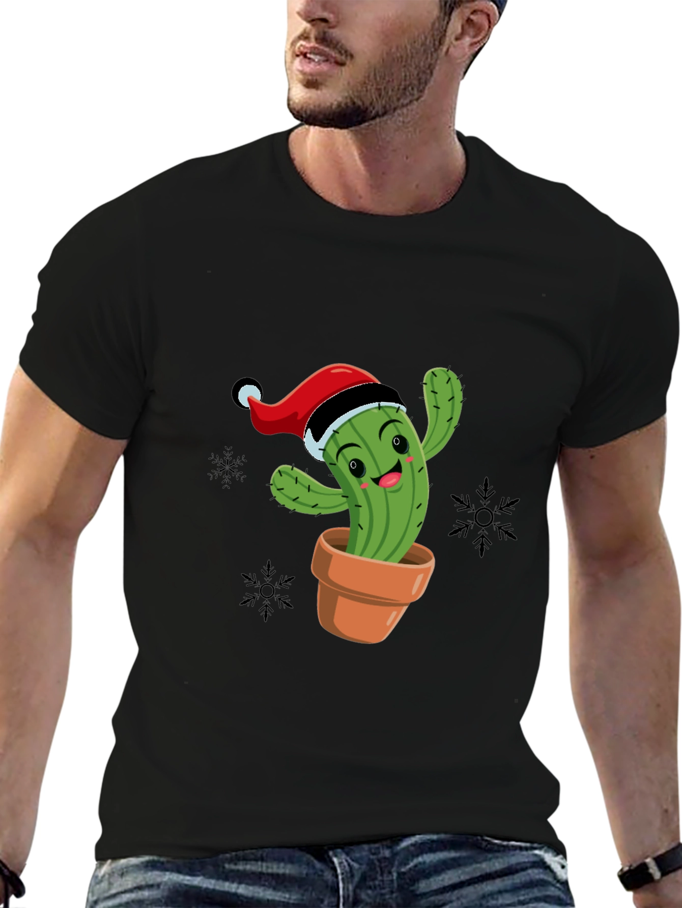 Festive Cactus T-Shirt