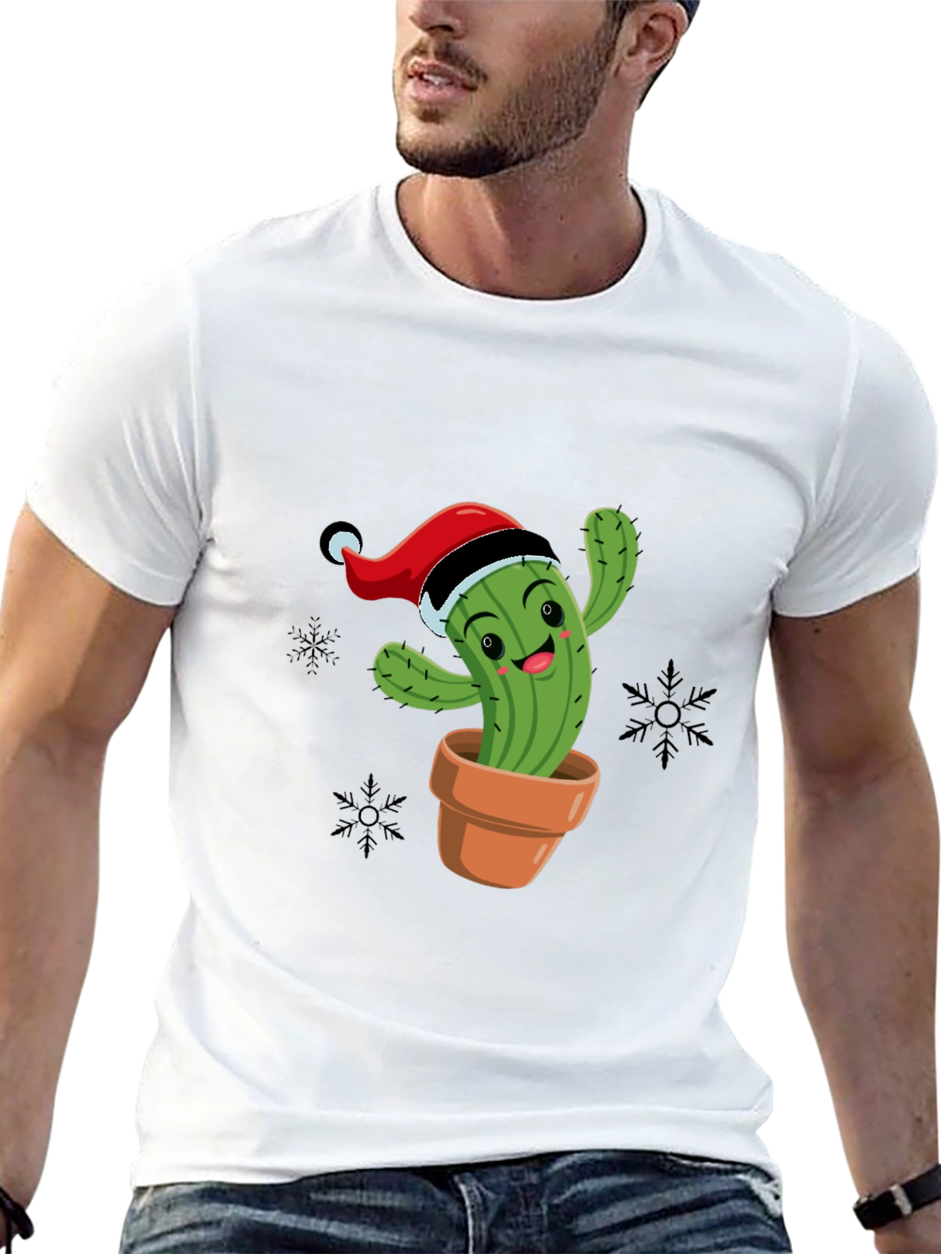 Festive Cactus T-Shirt