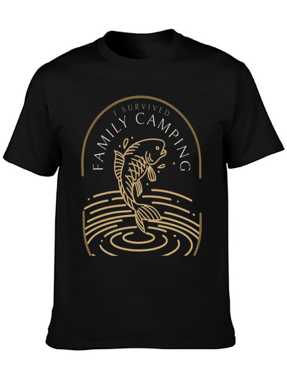 I Survived Family Camping T-Shirt