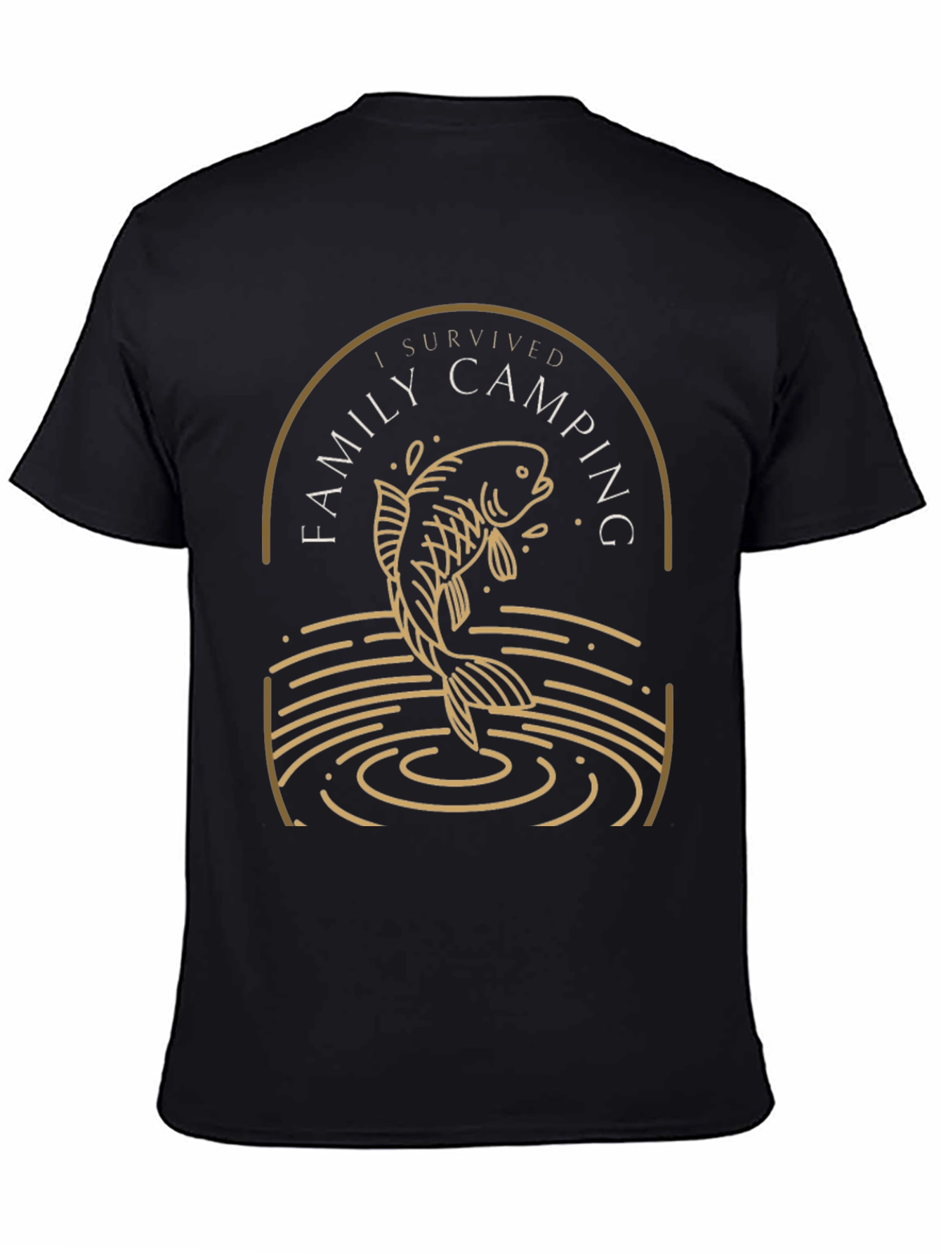 I Survived Family Camping T-Shirt