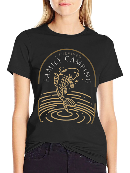 I Survived Family Camping T-Shirt