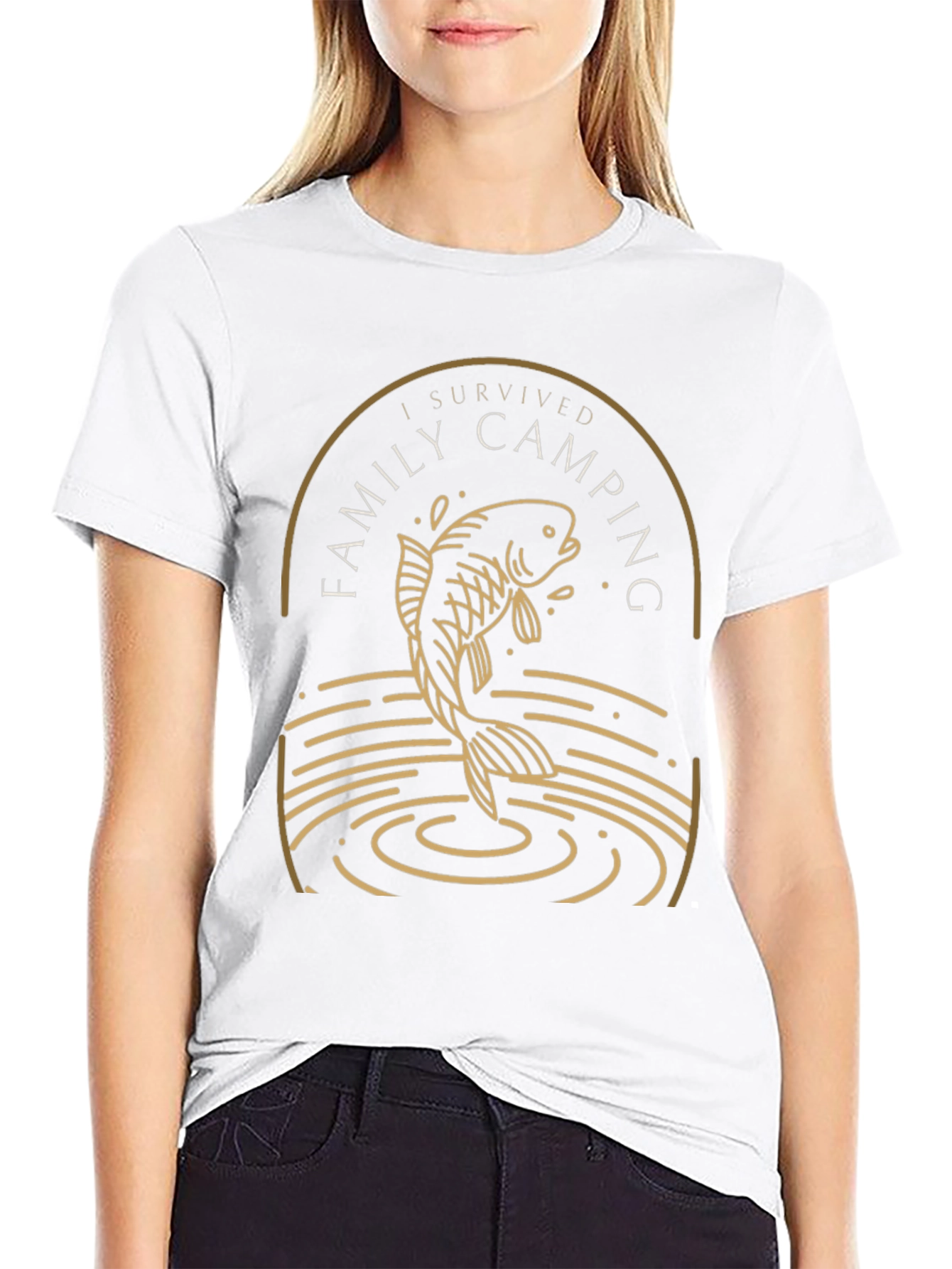 I Survived Family Camping T-Shirt