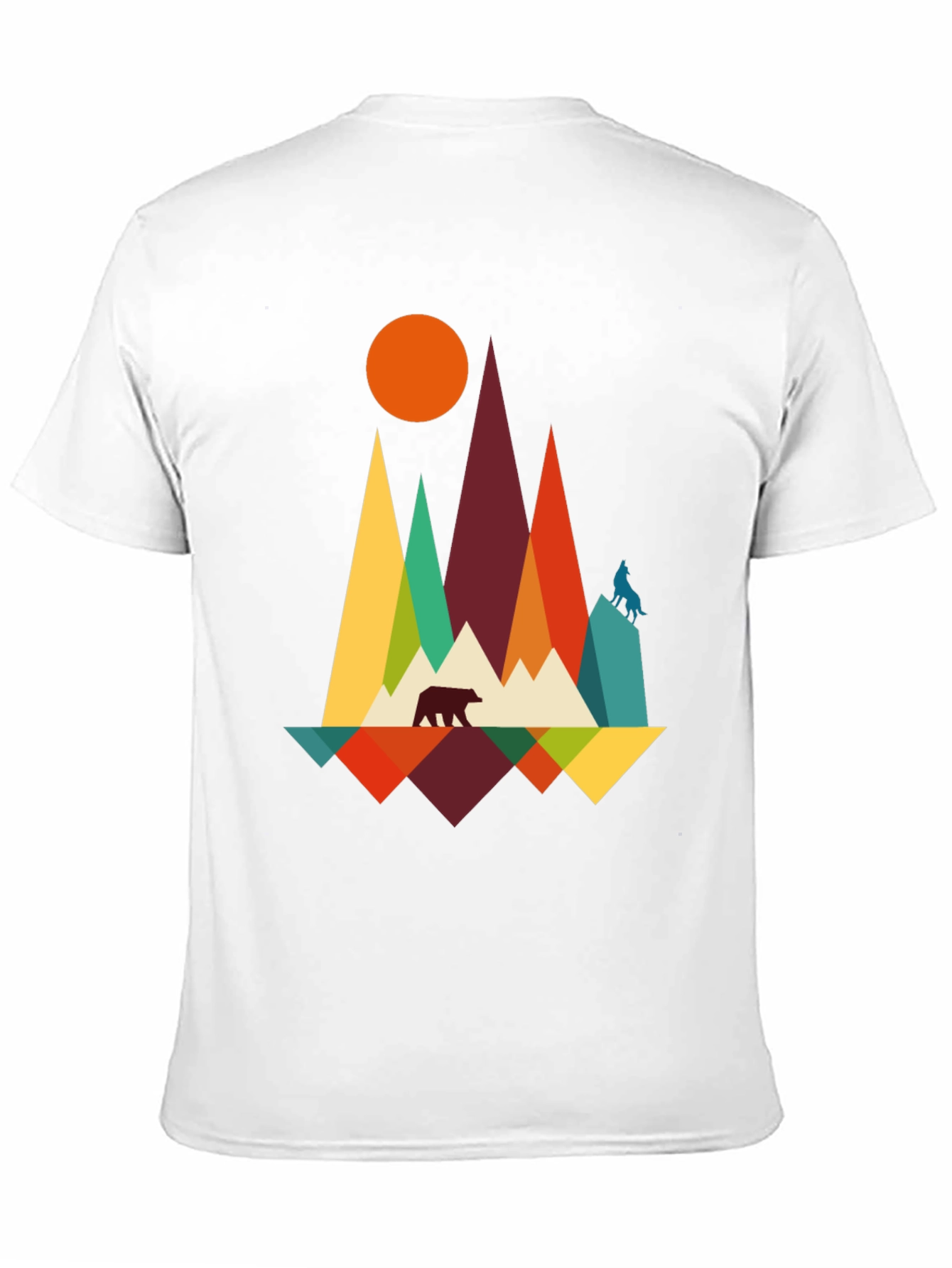 Geometric Wilderness Graphic Tee