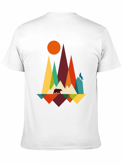 Geometric Wilderness Graphic Tee