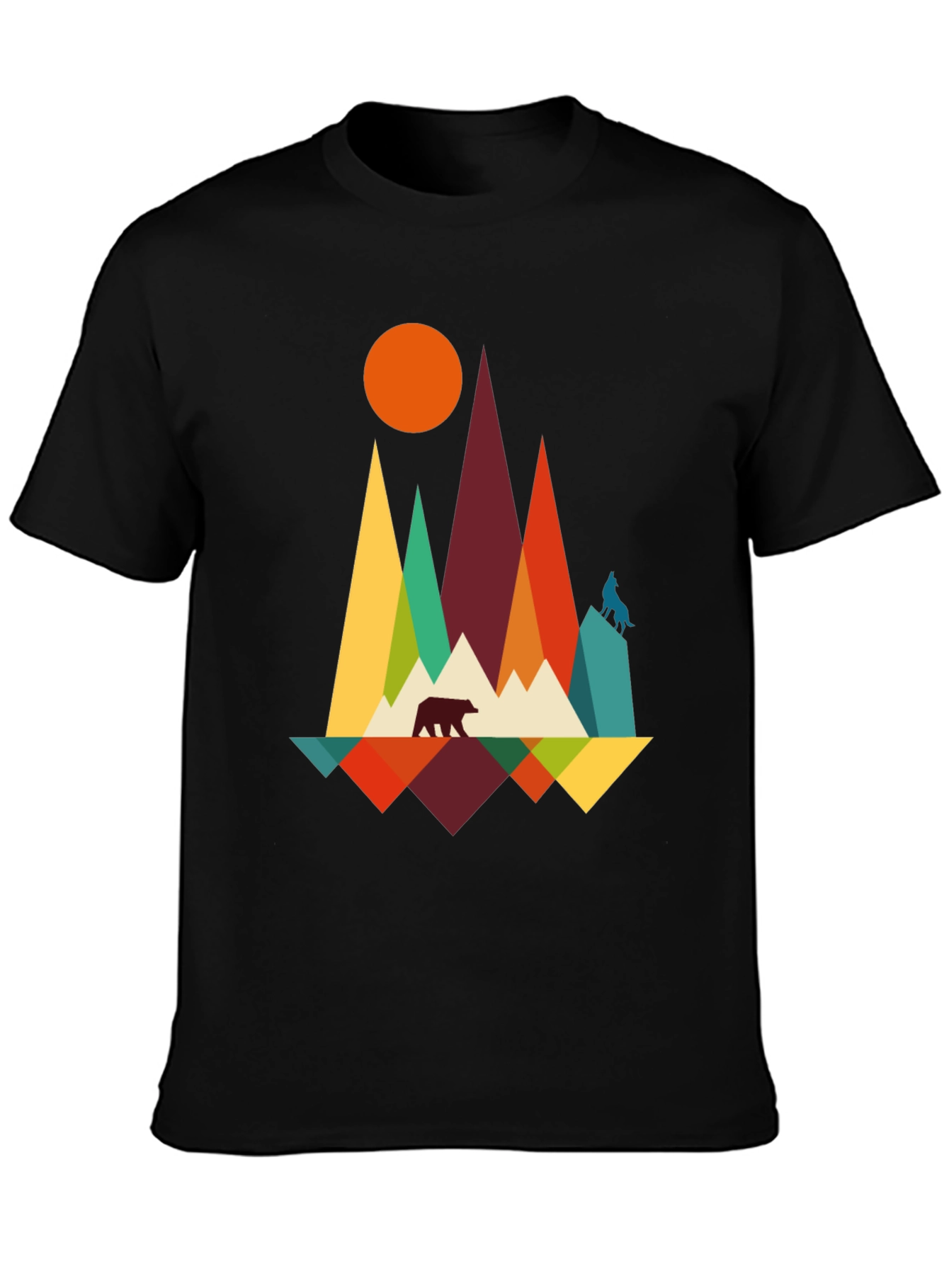 Geometric Wilderness Graphic Tee
