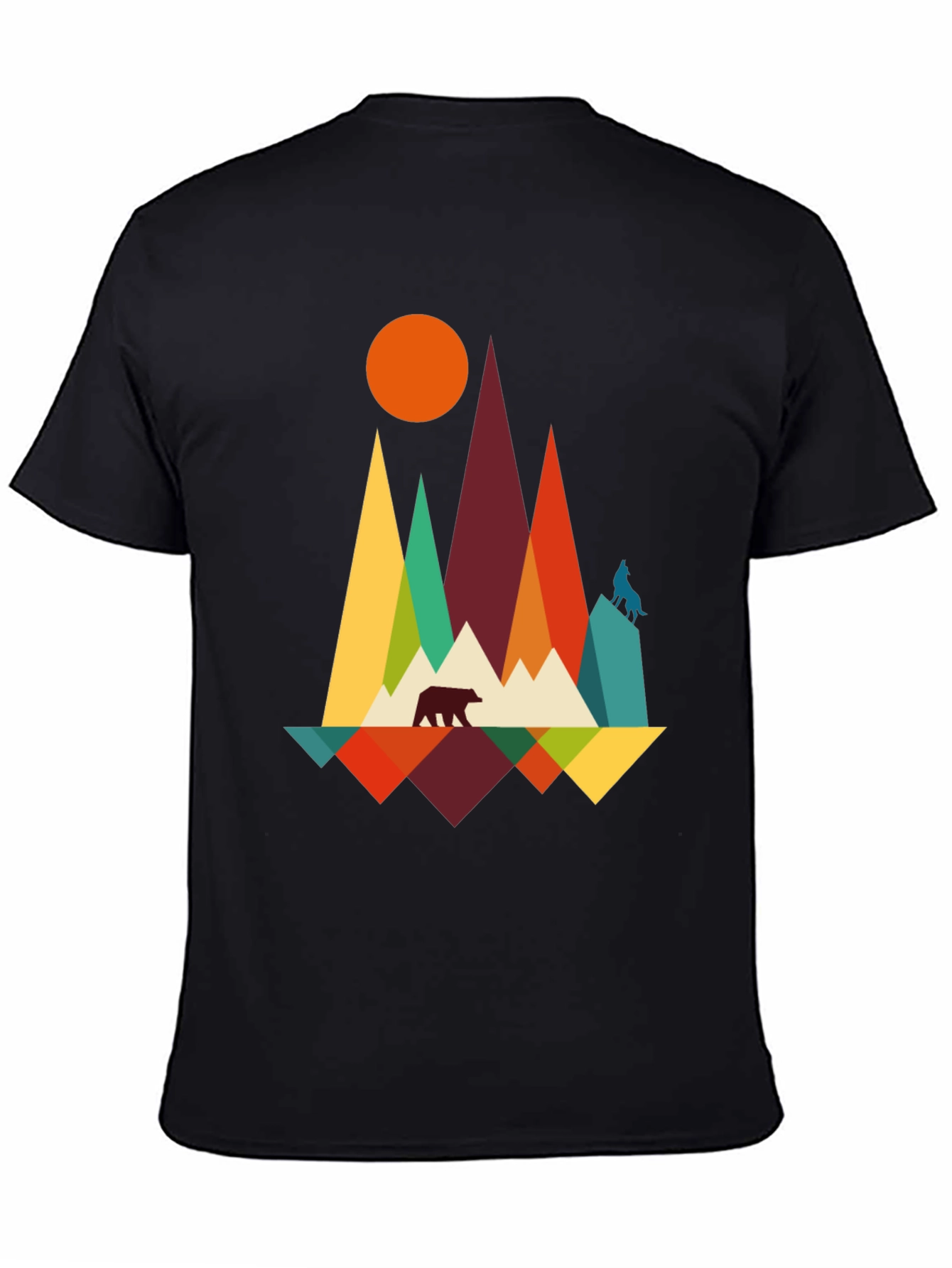 Geometric Wilderness Graphic Tee