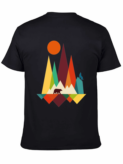 Geometric Wilderness Graphic Tee