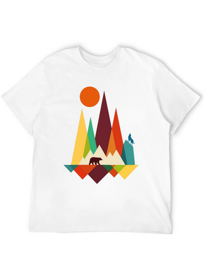 Geometric Wilderness Graphic Tee