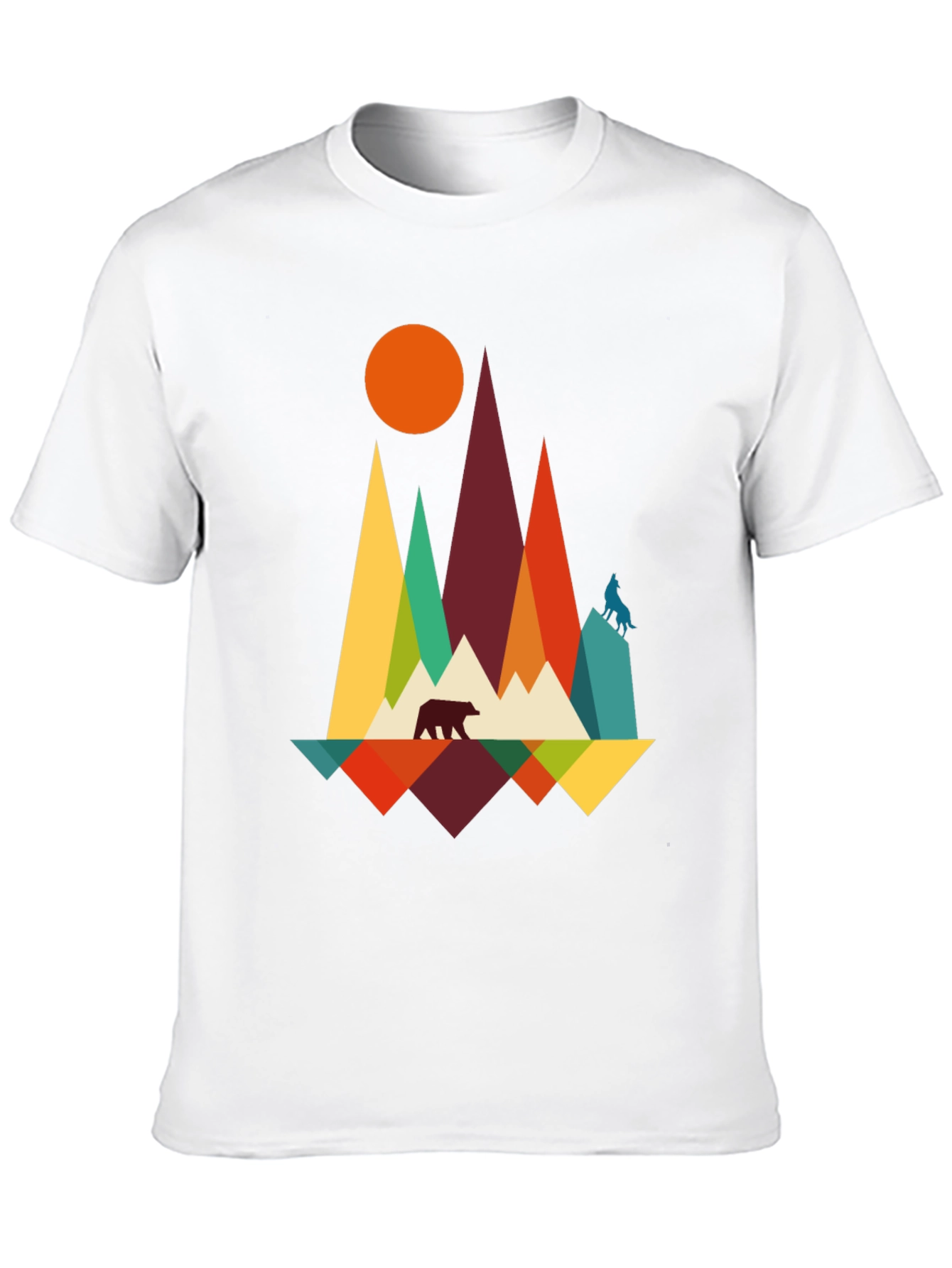 Geometric Wilderness Graphic Tee