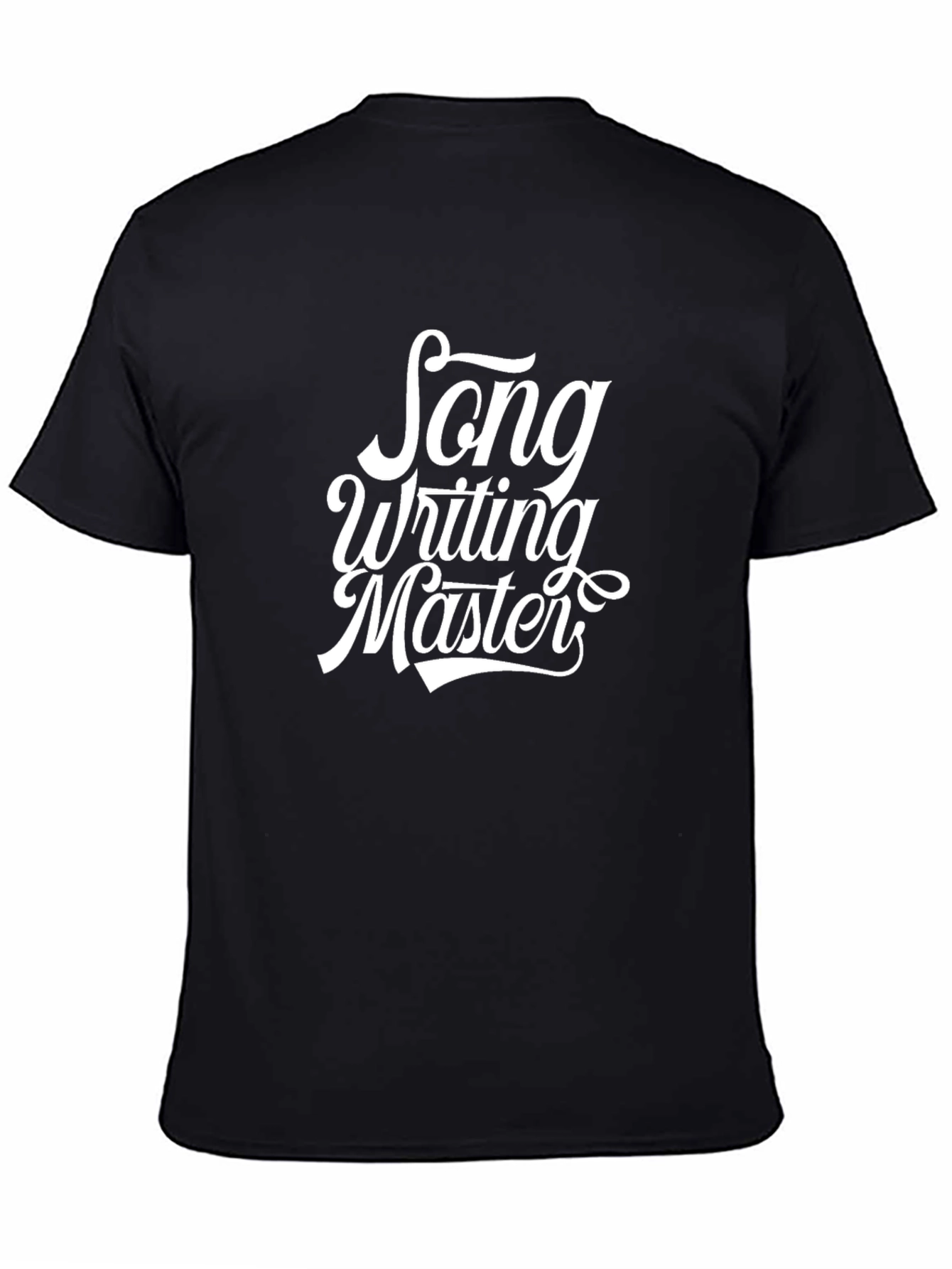 Song Writing Master Black T-Shirt