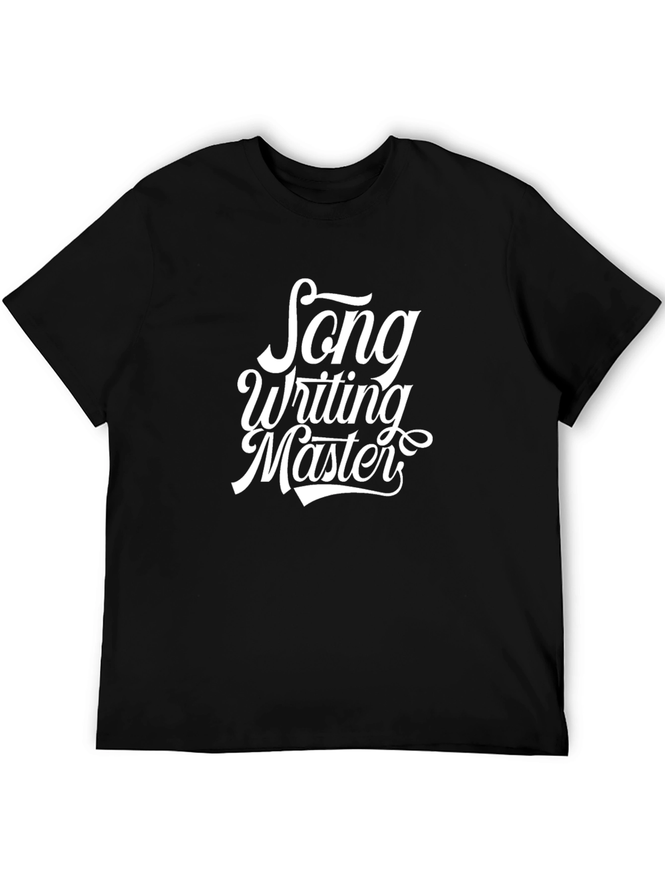 Song Writing Master Black T-Shirt