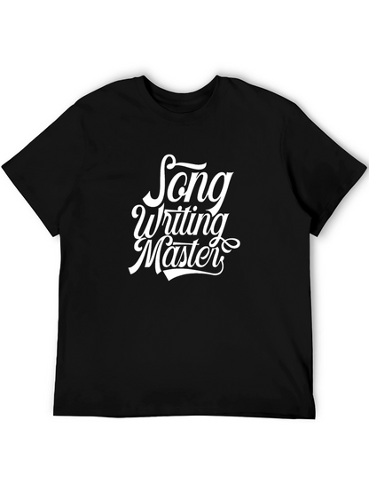 Song Writing Master Black T-Shirt
