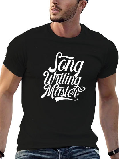 Song Writing Master Black T-Shirt