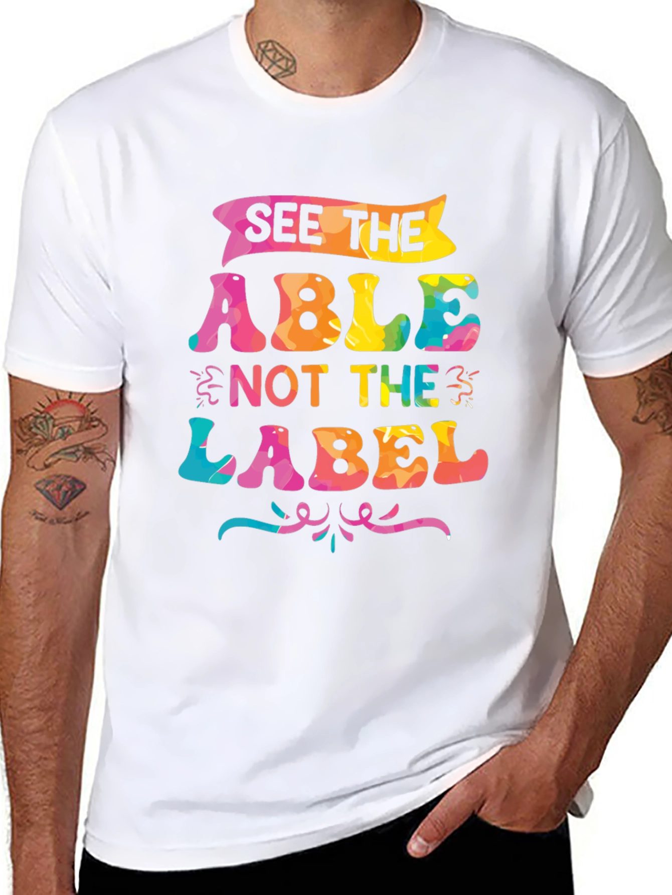 See The Able Not The Label T-Shirt