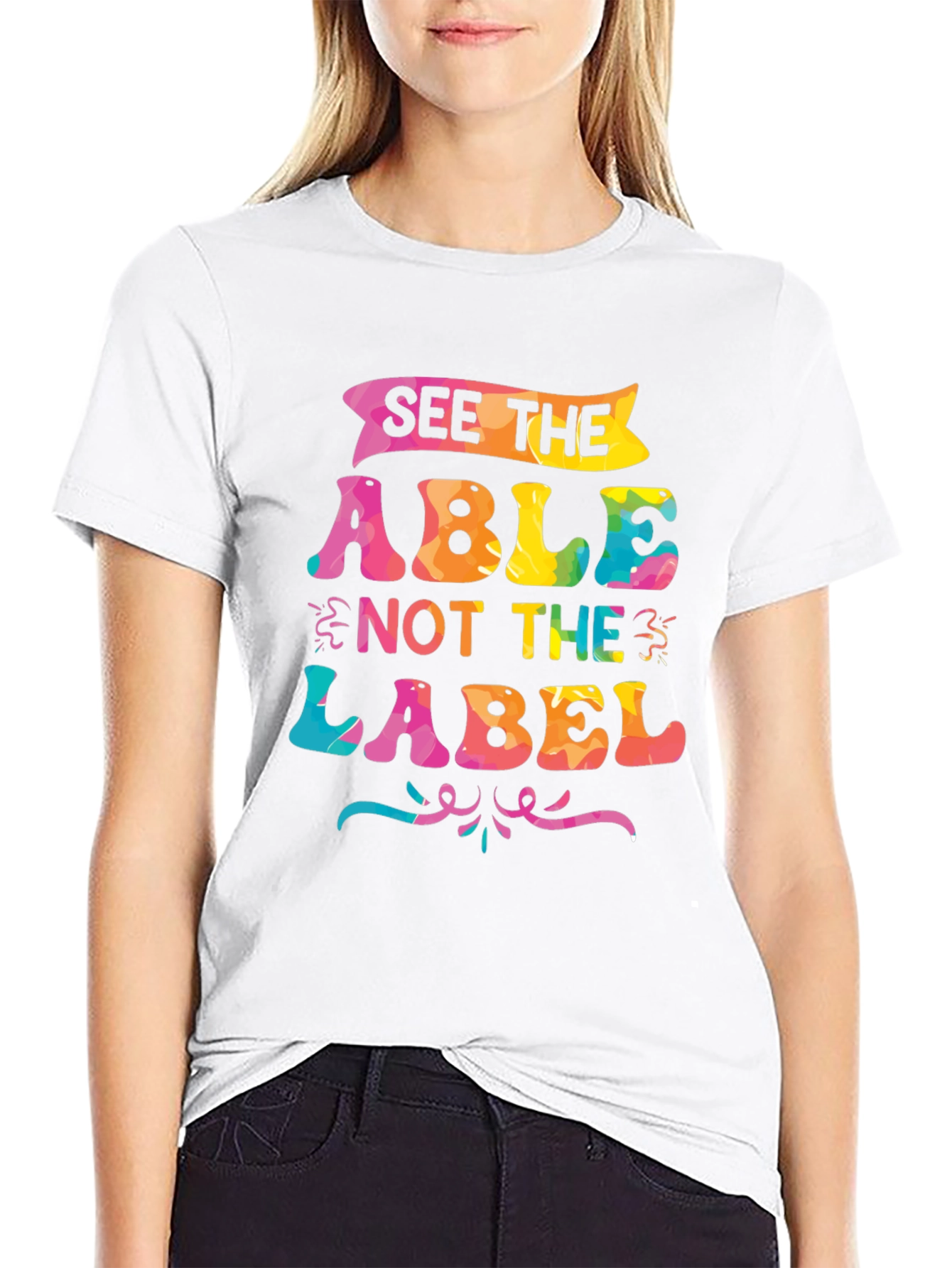 See The Able Not The Label T-Shirt