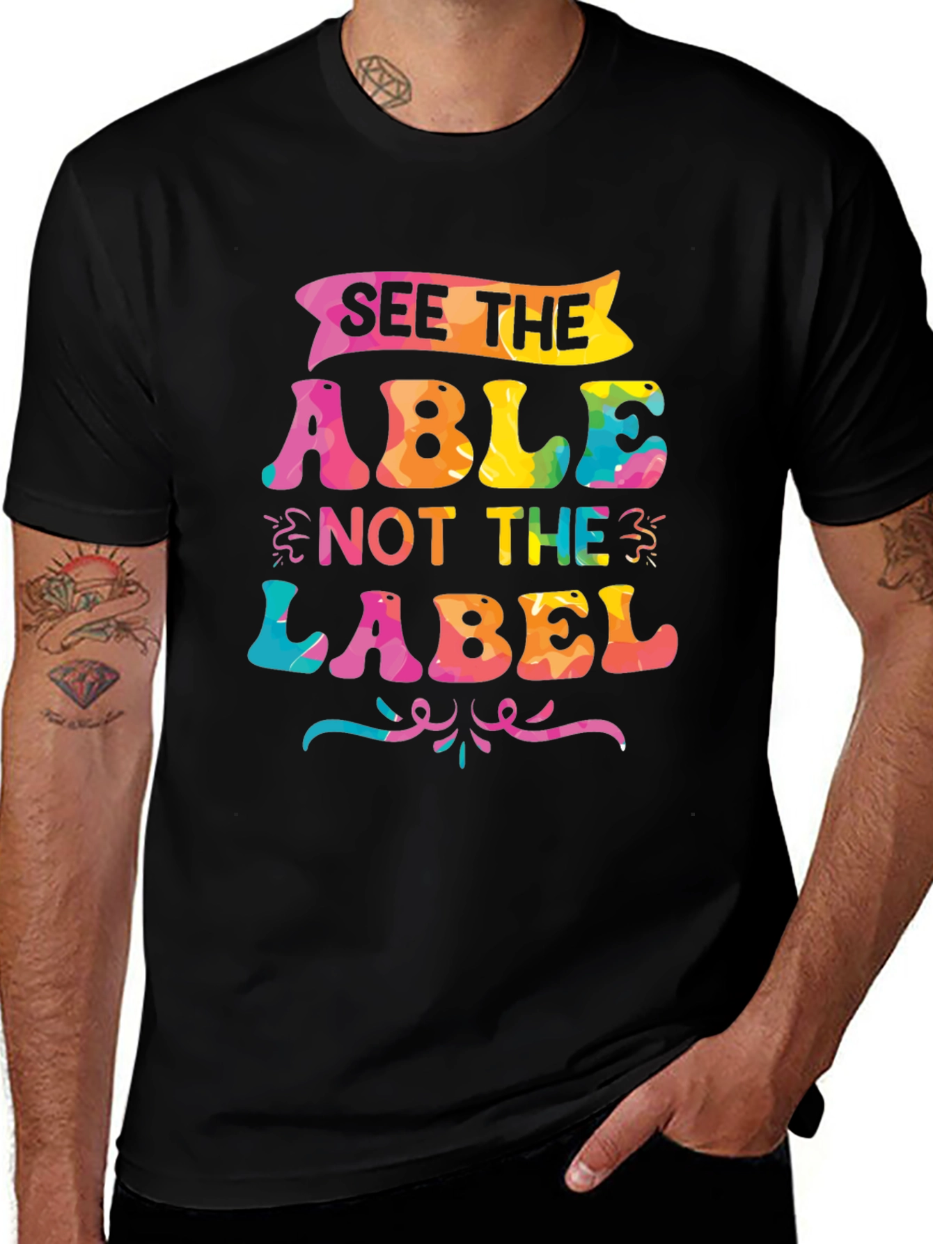 See The Able Not The Label T-Shirt